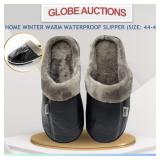 BRAND NEW HOME WINTER WARM SLIPPER (SIZE: 44-45)
