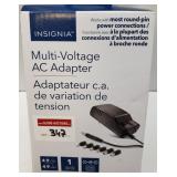INSIGNIA MULTI-VOLTAGE AC ADAPTER W/ 4.9 FT CORD