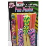 3-JUMP ROPES & 3-JACK BALLS SET TOY