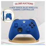 X-BOX SHOCK BLUE WIRELESS GAMING CONTROLLER