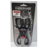 2-PIECES FARBERWARE ALL-PURPOSE SHEARS