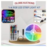 5-M RGB LED STRIP LIGHT KIT