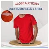 BULK ROUND NECK T-SHIRT (SIZE: L)