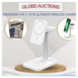 ENERGIZER 3-IN-1 15-W ULTIMATE WIRELESS CHARGER