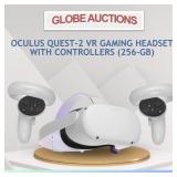 OCULUS QUEST-2 VR HEADSET W/ CONTROLLERS (256-GB)