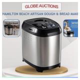 LOOK NEW HAMILTON BEACH DOUGH+BREAD MAKER(MSP:$150