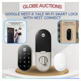 GOOGLE NEST-X YALE WI-FI SMART LOCK (MSP:$398)
