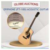 EPIPHONE (FT-100CE) ACOUSTIC GUITAR (MSP:$229)