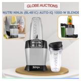 LOOKS NEW NUTRI NINJA AUTO-IQ 1000-W BLENDER