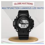 NEW MULTIFUNCTION LUMINOUS LED WATCH