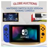 NINTENDO SWITCH OLED VERSION CONSOLE WITH ADAPTER