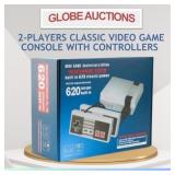 NEW 2-PLAYERS CLASSIC GAMING CONSOLE + CONTROLLER