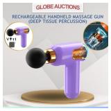 NEW RECHARGEABLE HANDHELD MASSAGE GUN