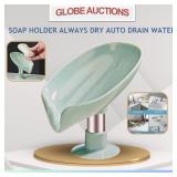 SOAP HOLDER ALWAYS DRY AUTO DRAIN WATER