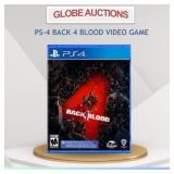 PS-4 BACK 4 BLOOD VIDEO GAME