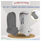 SET OF 2 TOMMY HILFIGER CUSHION SOCKS