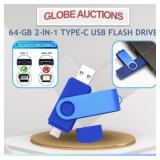64-GB 2-IN-1 TYPE-C USB FLASH DRIVE