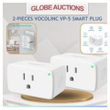 2-PIECES VOCOLINC VP-5 SMART PLUG