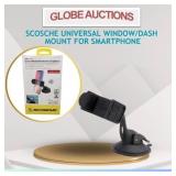 SCOSCHE UNIVERSAL WINDOW/DASH MOUNT FOR SMARTPHONE