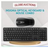 LOOKS NEW INSIGNIA OPTICAL KEYBOARD & MOUSE COMBO