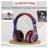 WIRELESS SPIDERMAN FOLDABLE KIDS HEADPHONE