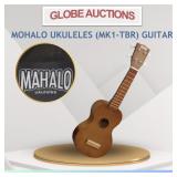 MOHALO UKULELES (MK1-TBR) GUITAR (TESTED/WORKING)