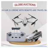 DJI AIR 2S DRONE WITH REMOTE AND TRAVEL BAG