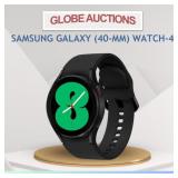 SAMSUNG GALAXY (40-MM) WATCH-4 (MSP:$279) WORKING