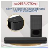 SONY 2.1-CH SOUNDBAR + WIRELESS SUBWOOFER(MSP:$350