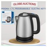 LOOKS NEW  INSIGNIA 1.7-L PROGRAMMABLE  E-KETTLE