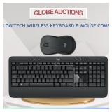 LOOKS NEW LOGITECH WIRELESS KEYBOARD & MOUSE COMBO