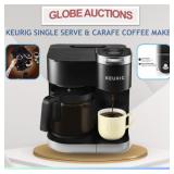 KEURIG SINGLE SERVE & CARAFE COFFEE MAKER(MSP:$249