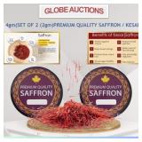 4gm(SET OF 2 (2gm)PREMIUM QUALITY SAFFRON / KESAR)