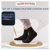 SET OF 2 TOMMY HILFIGER CUSHION SOCKS