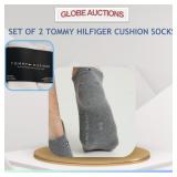 SET OF 2 TOMMY HILFIGER CUSHION SOCKS