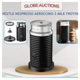 LOOK NEW NESTLE NESPRESSO AEROCCINO-3 MILK FROTHER