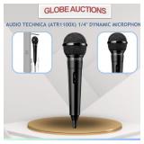 AUDIO TECHNICA(ATR1100X) 1/4" DYNAMIC MICROPHONE