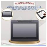 WACOM 10.1" FULL HD GRAPHIC TABLET + PEN (WORKING)