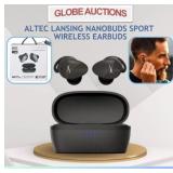 NEW ALTEC LANSING NANOBUDS SPORT WIRELESS EARBUDS