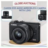 CANON EOS M200 MIRRORLESS CAMERA + LENS(MSP:$734)
