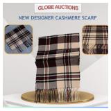 NEW DESIGNER CASHMERE  SCARF