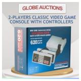 NEW 2-PLAYERS CLASSIC GAMING CONSOLE + CONTROLLERS