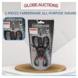 2-PIECES FARBERWARE ALL-PURPOSE SHEARS