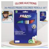 36-PIECES PRANG COLORED PENCILS SET