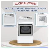 LOOKS NEW GE 27" ELECTRIC DRYER (MSP: $699)