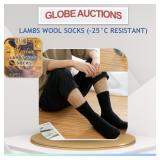 LAMBS WOOL SOCKS (-25ï¿½C RESISTANT) SIZE:10-13