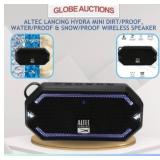 NEW ALTEC DIRT/WATER/SNOW PROOF WIRELESS SPEAKER