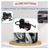 NEW 250-PSI, 12-V VEHICLE PLUG IN AIR COMPRESSOR