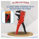 ILLINOIS WIRE STRIPPER W/ ADJUSTABLE SETTINGS