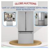 LOOKS NEW CAFï¿½ 33" FRENCH DOOR FRIDGE (MSP:$3149)